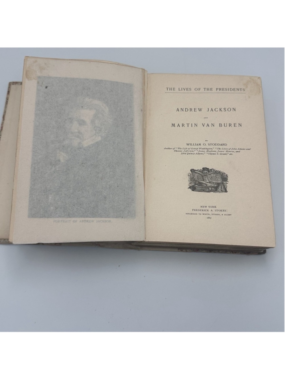 Antique The Lives of the Presidents Of The United States 1887 Hardcover NewYork - Picture 7 of 16